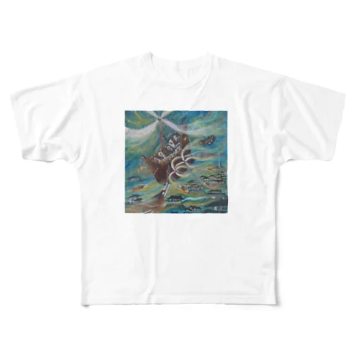 風の船 フルグラフィックTシャツ