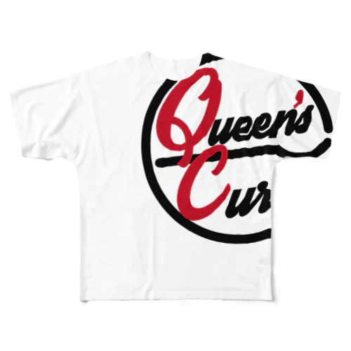 QueensCurry フルグラフィックTシャツ