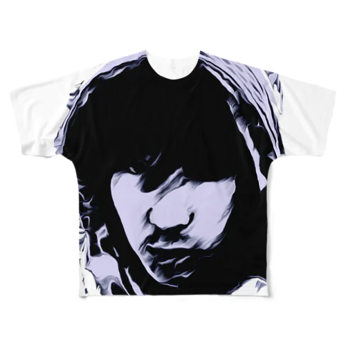 Bassist 阿久津 拓也 フルグラフィック All-Over Print T-Shirt