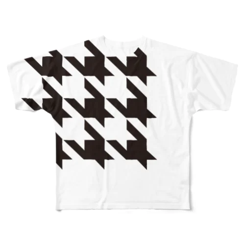 Houndtooth 2 All-Over Print T-Shirt