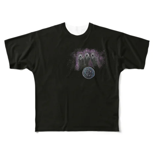 cosmic 021 フルグラフィックTシャツ