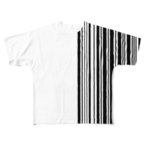 バーコードT-6:4 All-Over Print T-Shirt