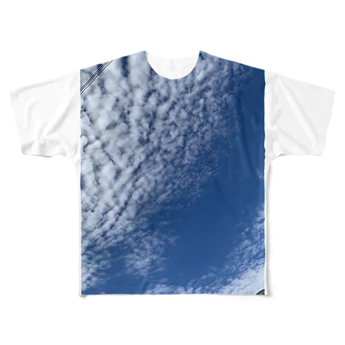 青空 フルグラフィックTシャツ