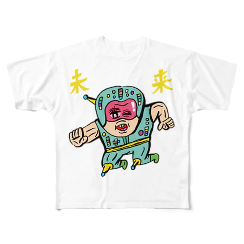 未来くんBOY フルグラフィックTシャツ