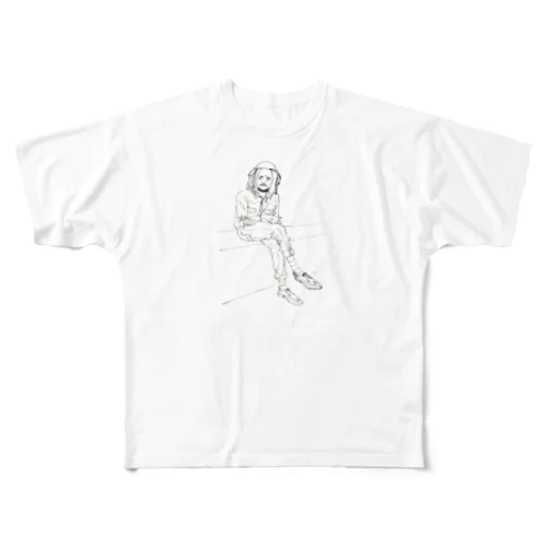 男no.5 フルグラフィックTシャツ