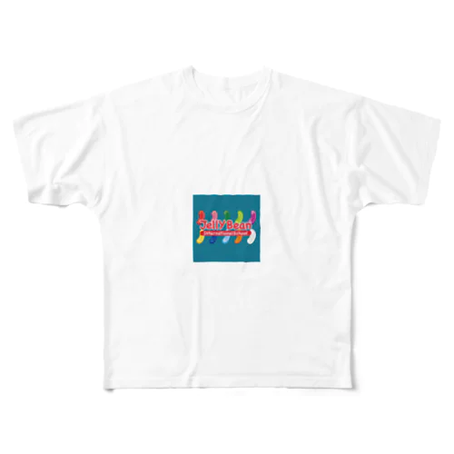 Jelly Bean LOGO All-Over Print T-Shirt