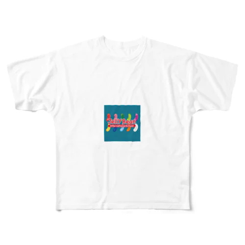 Jelly Bean LOGO フルグラフィックTシャツ