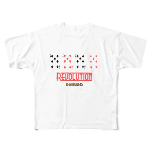 Revolution Type-A フルグラフィックTシャツ