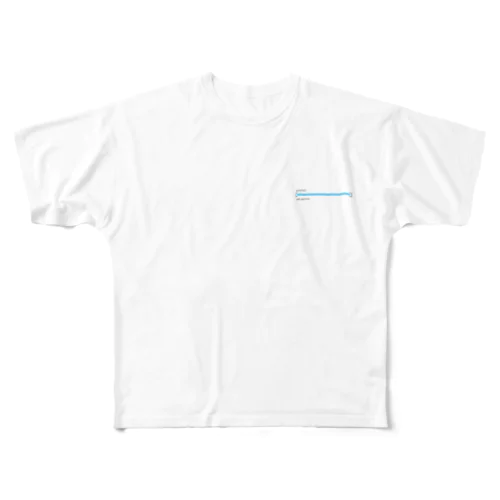 your heart./100 フルグラフィックTシャツ