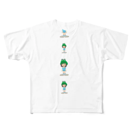 ソーシャルディスタンス All-Over Print T-Shirt
