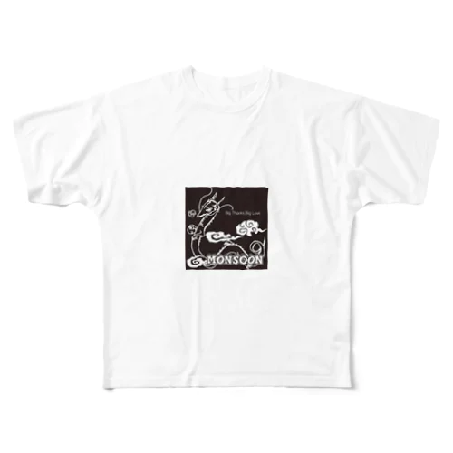 モンスーンちゃん2 フルグラフィックTシャツ