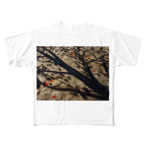 真実を写すもの　DATA_P_150　樹木の影 All-Over Print T-Shirt