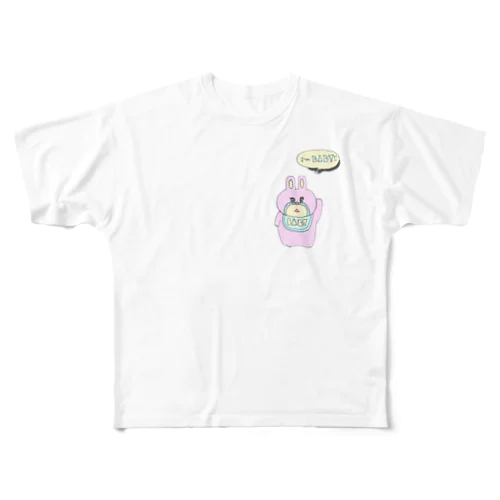 うさBABY All-Over Print T-Shirt