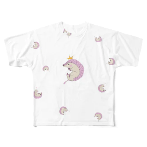 ヒメアルマジロちゃん② All-Over Print T-Shirt