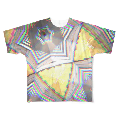 yellowモザイク@88can88 All-Over Print T-Shirt