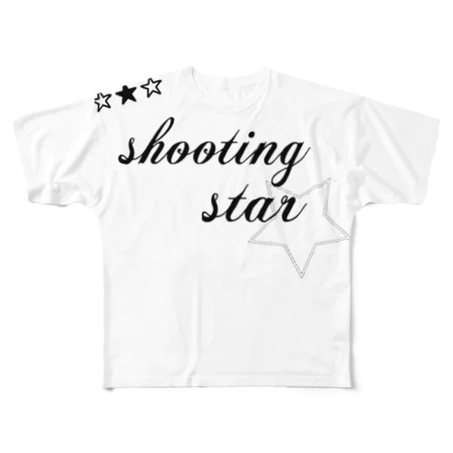 shootingstar  フルグラフィックTシャツ