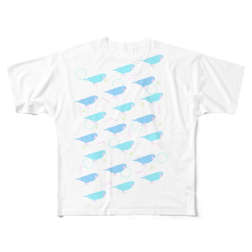 マメルリハ All-Over Print T-Shirt