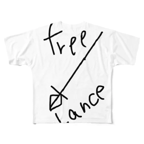 free Lance フルグラフィックTシャツ