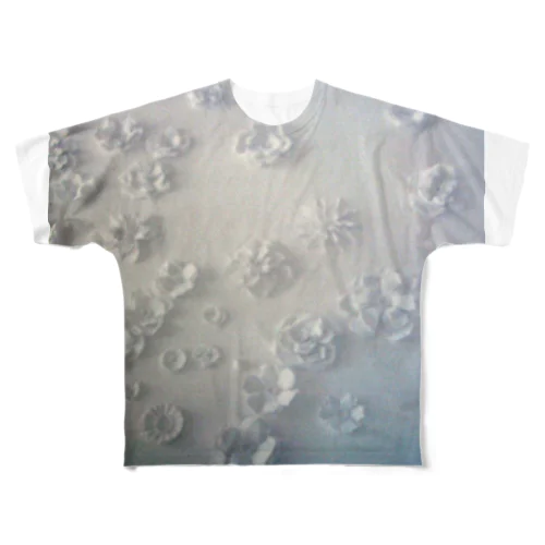 peparflowermoonフルグラフィックTシャツ All-Over Print T-Shirt