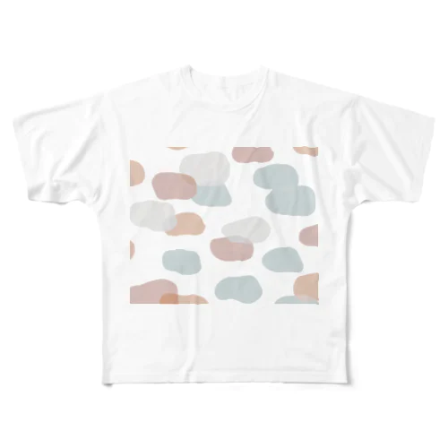 配色　まだら模様 All-Over Print T-Shirt