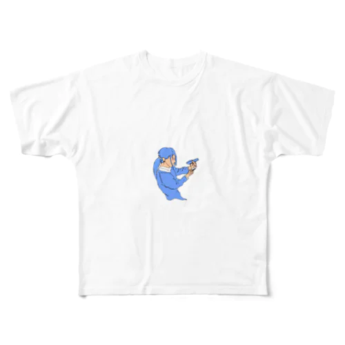 シリアスちゃん。 フルグラフィックTシャツ