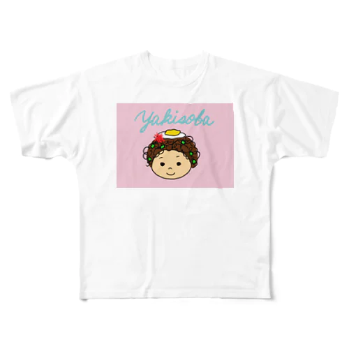 焼きそばちゃん All-Over Print T-Shirt