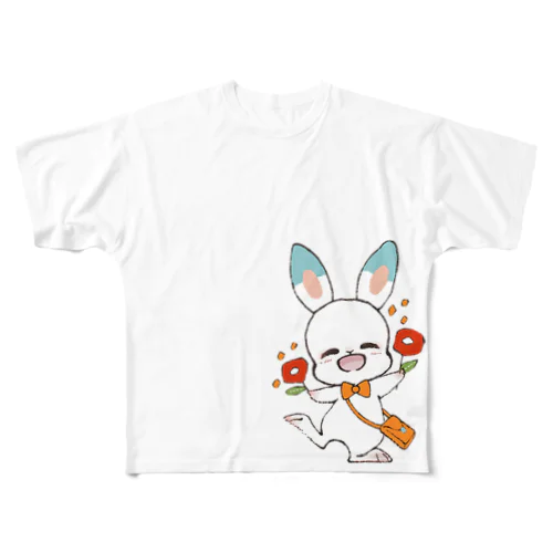 幸せをはこぶピパ フルグラフィックTシャツ