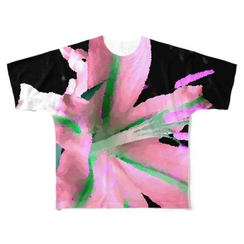 Wild Lily Variation All-Over Print T-Shirt