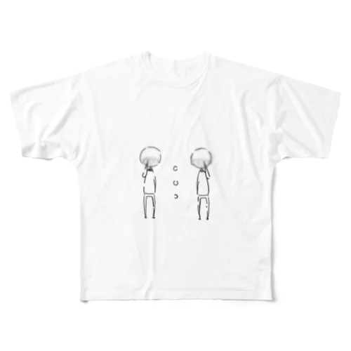 ←△→ フルグラフィックTシャツ