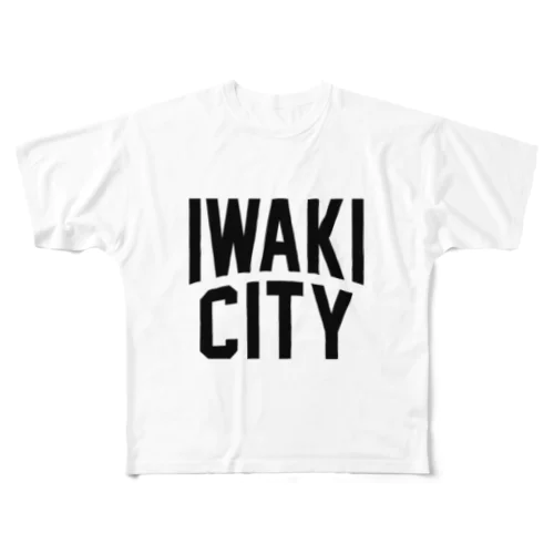 iwaki city　いわきファッション　アイテム All-Over Print T-Shirt