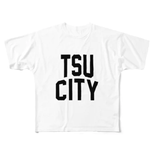 tsu city　津ファッション　アイテム All-Over Print T-Shirt
