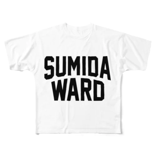 sumida city　墨田区ファッション　アイテム フルグラフィックTシャツ