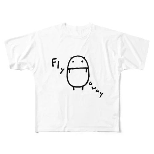 Flyaway All-Over Print T-Shirt