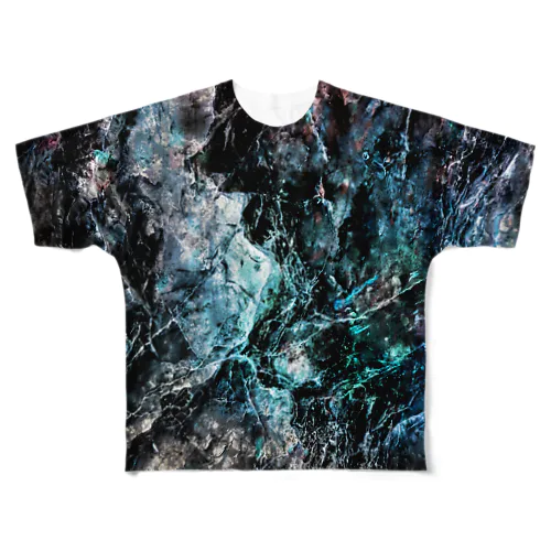 HARB type-020 総柄 タイダイ All-Over Print T-Shirt