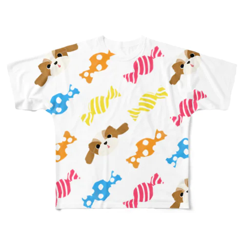 ときどきシーズー All-Over Print T-Shirt