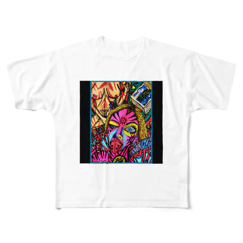 醜いか！？ All-Over Print T-Shirt