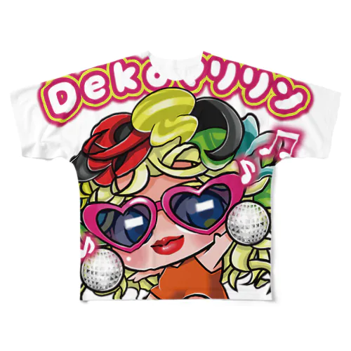 Dekoマリリン フルグラフィックTシャツ