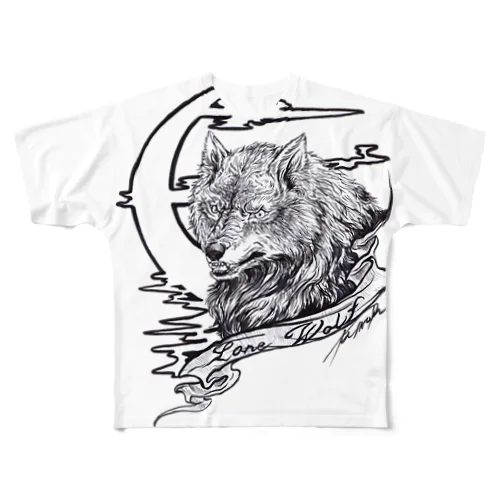 Lone Wolf All-Over Print T-Shirt