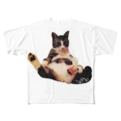 ねこさん All-Over Print T-Shirt