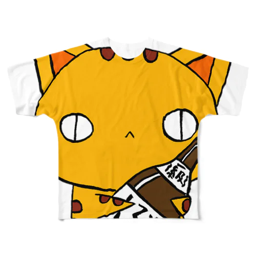 うたげのしたく(ねこず) All-Over Print T-Shirt