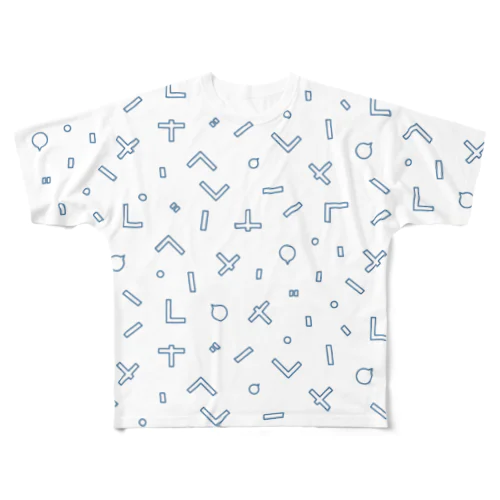 ParaParaLine-フルグラフィック All-Over Print T-Shirt