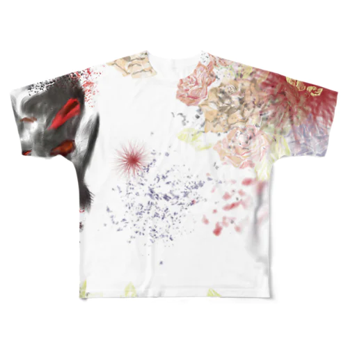 Aメロ All-Over Print T-Shirt