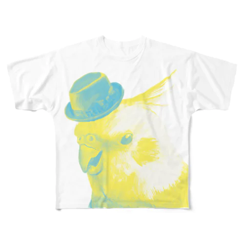 くーちゃんと帽子（リボン） All-Over Print T-Shirt