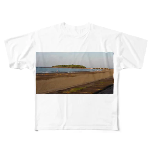 青島 All-Over Print T-Shirt