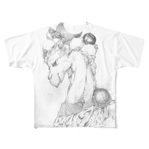 らくだもの All-Over Print T-Shirt