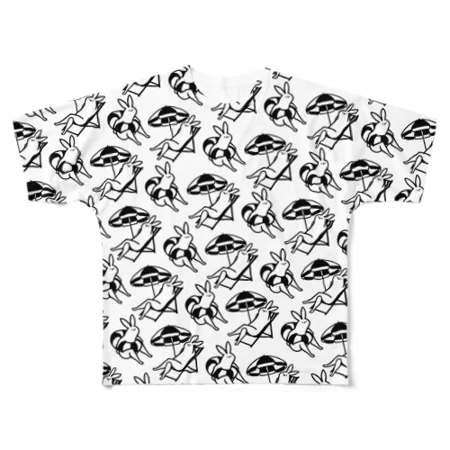 サマー All-Over Print T-Shirt