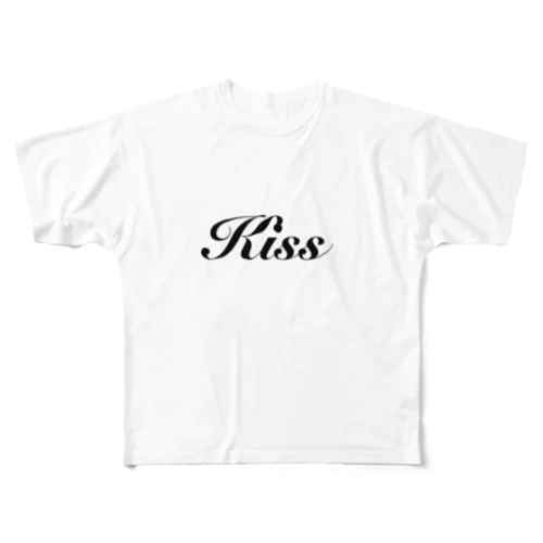 Kiss All-Over Print T-Shirt