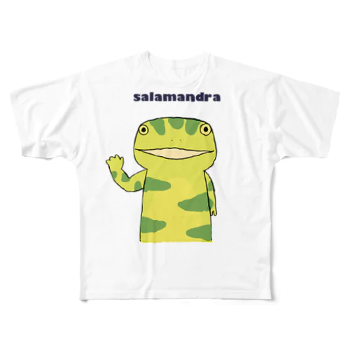 サラマン All-Over Print T-Shirt