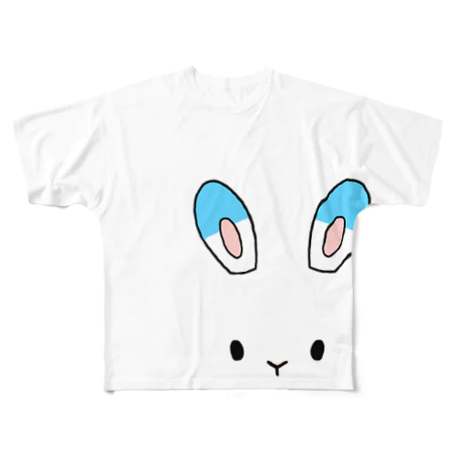 うさぎのピパ フルグラフィックTシャツ