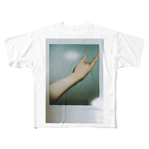 チェキ (ピース) All-Over Print T-Shirt